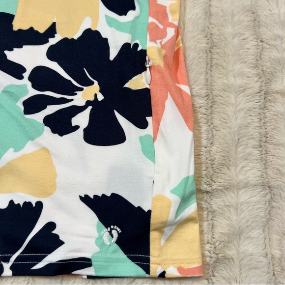 Hang Ten Sunray Long Sleeve Sun Tee Floral Print Rash Guard Size Medium - Picture 7 of 7